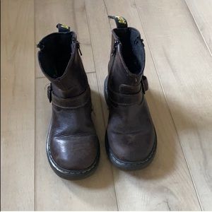 COPY - Dr. Martens Boys Brown Leather Boots 13